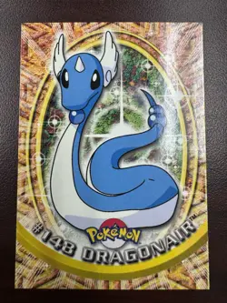 2000 Topps Pokemon TV Animation Edition Series3 NonHolo 148 Dragonair Blue Label - Image 1
