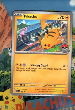 Pokemon TCG Pikachu SVP 190 World Championships 2024 Promo SEALED NM/M - Image 1
