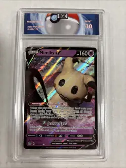 2022 Pokemon Mimikyu V #68 HGC 10 (sb4) - Image 1