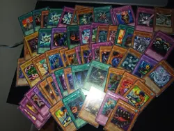 Vintage Yu-Gi-Oh TCG Card Lot Of 60 Rare Silver Named Cards! - Image 1
