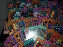 Vintage Yu-Gi-Oh TCG Card Lot Of 60 Rare Silver Named Cards! - Image 2