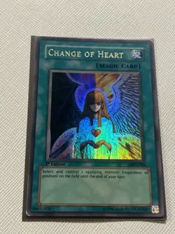 Yugioh Change Of Heart 1st Edition MRD Ultra Rare MP - Image 2