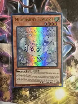 Yu-Gi-Oh! TCG Mulcharmy Fuwalos RA04-EN050 Ultra Rare 1st Edition NM/M Holo - Image 1