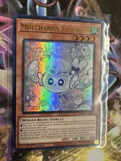 Yu-Gi-Oh! TCG Mulcharmy Fuwalos RA04-EN050 Ultra Rare 1st Edition NM/M Holo - Image 2