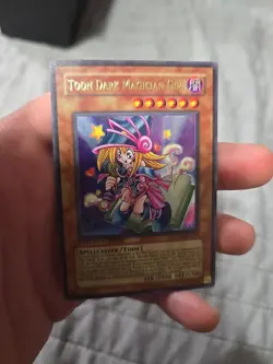 Yugioh Toon Dark Magician Girl Ultra Rare JUMP-EN010 LP - Image 1