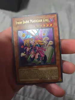 Yugioh Toon Dark Magician Girl Ultra Rare JUMP-EN010 LP - Image 2