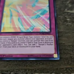 Yugioh Harpie’s Feather Storm DUSA-EN027 Ultra Rare 1st Ed Ex - Image 5