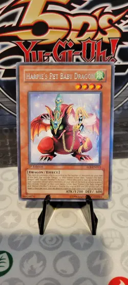 Yu-Gi-Oh! Harpie's Pet Baby Dragon EOJ-EN013 1st Edition Near Mint NM - Image 1