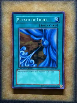 Yugioh Breath Of Light DL10-EN001 Super Rare Duelist League Promo NM - Image 1