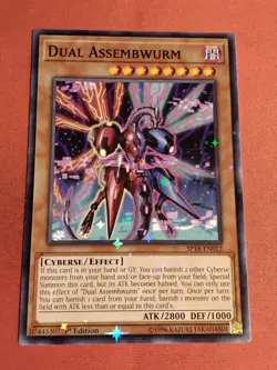 Dual Assembwurm - SP18-EN012 Yu-Gi-Oh! - Starfoil Rare - 1st Ed - Unplayed Mint+ - Image 1