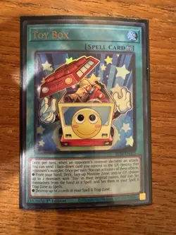 Toy Box BLTR-EN023 - Ultra Rare 1st Ed - NM Yugioh - Image 1