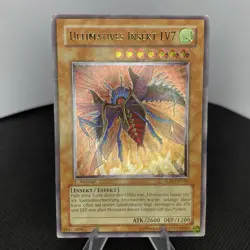Yugioh Ultimatives Insekt LV7 TLM-DE010 Ultimate Rare 1. Auflage LP - Image 1