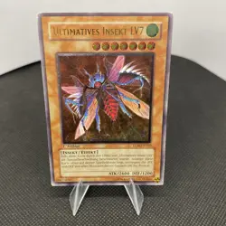 Yugioh Ultimatives Insekt LV7 TLM-DE010 Ultimate Rare 1. Auflage LP - Image 4