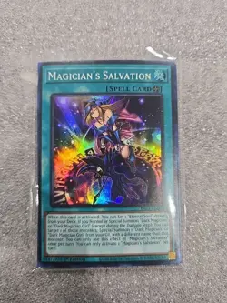 Magician's Salvation RA01-EN068 Super Rare 1st Edition NM Yugioh - Image 1