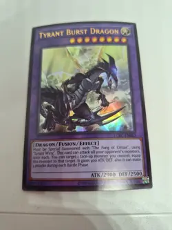 Tyrant Burst Dragon LCKC-EN063 Yu-Gi-Oh Legendary Collection - Image 1
