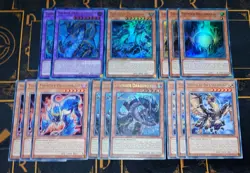 YUGIOH Thunder Dragon Colossus dark roar hawk matrix duo Secret Ultra Super 1st - Image 1