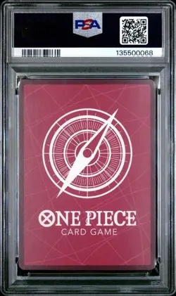 2022 ONE PIECE OP01-ROMANCE DAWN 003 MONKEY D. LUFFY PRE ERRATA PSA 10 GEM MINT - Image 2