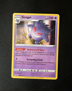 Pokemon Card TCG - Gengar 066/196 - Lost Origin - Holo Rare - NM ⭐ - Image 1