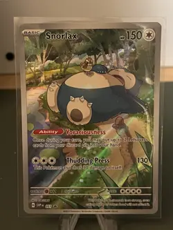 Snorlax 051 Sv: Scarlet & Violet Promo Cards Holo - Image 1