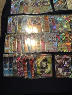 Pokemon 150 Card Lot - Ex’s, V’s, Misc Holos And Rares Etc. - Image 4