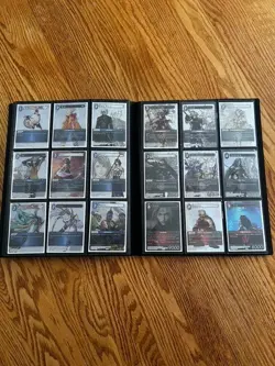 Final Fantasy TCG Opus I (Opus 1) Wave 2 Complete Foil Set (216 Cards) FFTCG - Image 1