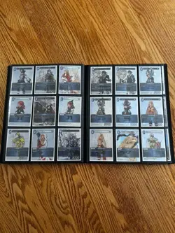 Final Fantasy TCG Opus I (Opus 1) Wave 2 Complete Foil Set (216 Cards) FFTCG - Image 4