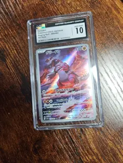 CGC 10 Groudon 069/062 AR Art Rare Raging Surf sv3a Pokemon Card - Image 5