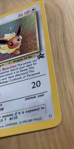 Eevee #11 Black Star Promo (LP) Pokemon Card WOTC 2000 - Image 4