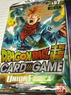 Lot Of 3 Dragon Ball Super Card Game Packs Booster Packs B02, FB04, FB06, Sealed - Image 2