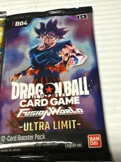 Lot Of 3 Dragon Ball Super Card Game Packs Booster Packs B02, FB04, FB06, Sealed - Image 3