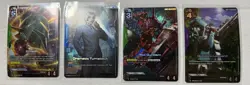 14 Card Gundam Dual Impact Lot Including LR* R* U* C* And LRs - Image 2