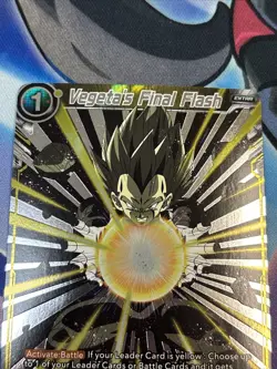 Dragon Ball Super Card Game Vegeta’s Final Flash IAR BT9-133 - Image 3