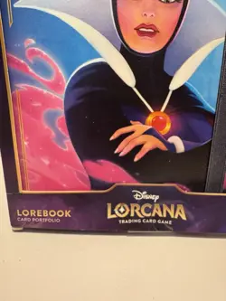 Disney Lorcana LoreBook Maleficent Queen Card Book Portfolio Binder New - Image 2