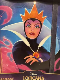 Disney Lorcana LoreBook Maleficent Queen Card Book Portfolio Binder New - Image 3