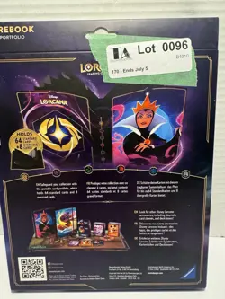 Disney Lorcana LoreBook Maleficent Queen Card Book Portfolio Binder New - Image 5