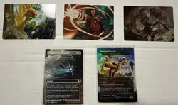 16 Card And 3 Art Card Lot MTG Final Fantasy Including Promo, Chocobo Foil Lands - Image 2