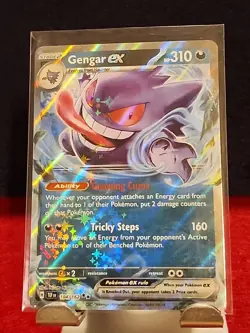 Gengar Ex- TEF: Temporal Forces 104/162 HOLO DOUBLE RARE POKEMON CARD TCG NM-M - Image 1