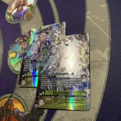 x2 Aegiomon Alternate Art SR BT24-034 NM Digimon Card Game Time Stranger - Image 2