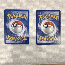 Pokemon TCG Drowzee & Slowpoke Card Lot – Base Set 2, 2 Cards, English, Nintendo - Image 2