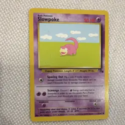 Pokemon TCG Drowzee & Slowpoke Card Lot – Base Set 2, 2 Cards, English, Nintendo - Image 4