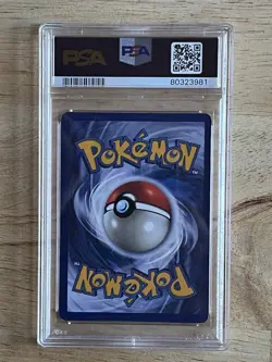 Poliwrath Holo Rare Pokemon TCG Card 13/102 Base Set 1999 PSA 5 Graded Excellent - Image 2