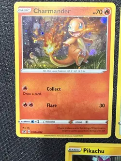 Pokemon TCG Promo Lot SWSH Promos Charmander Picachu And More - 7 Cards NM - Image 3