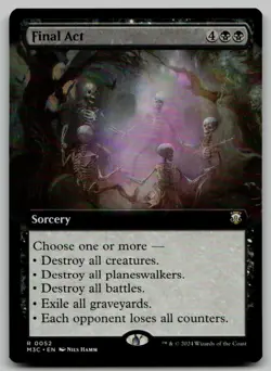 Final Act (Extended Art) R Commander: Modern Horizons 3 52 NM - Image 1