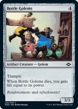 Bottle Golems - Foil x1 - Modern Horizons 2 - NM-Mint, English - Modern Horizons - Image 1