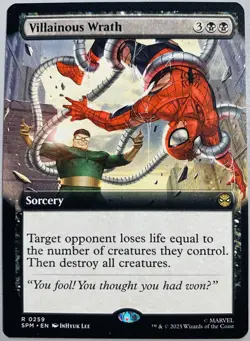 Villainous Wrath (Extended Art) Marvel's Spider-Man Regular - Image 1