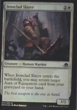 Ironclad Slayer - Eldritch Moon: #31, Magic: The Gathering - Foil Lp C255 - Image 1