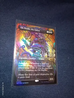 Ob Nixilis, the Fallen - Foil Secret Lair Countdown Kit Borderless NM - Image 1