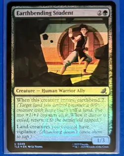 FOIL Earthbending Student (0249) MTG Avatar: The Last Airbender - NM/Mint 🔥 - Image 1