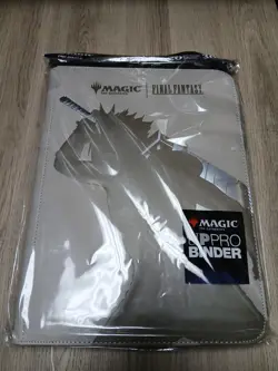 Final Fantasy Pro-Binder Premium Cloud Zippered 9-POCKET Ultra Pro MTG - Image 1