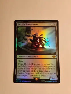 MTG Orcish Bowmasters Rare Foil - Image 1
